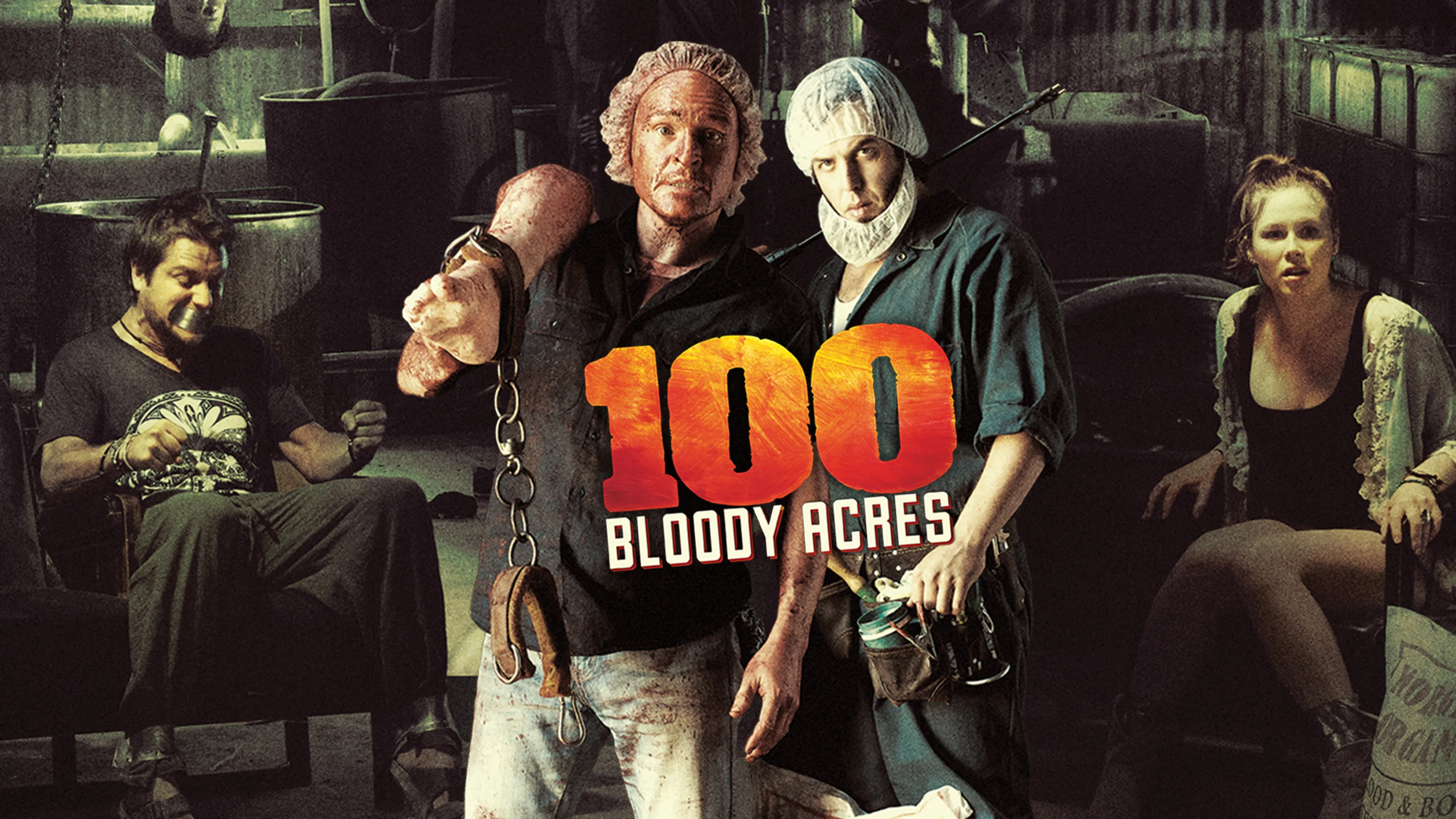 100 Bloody Acres poster